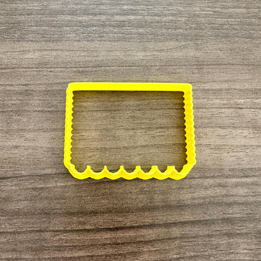 Papel Picado Fiesta Banner Cookie Cutter