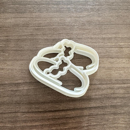Fuzzy Slippers Cookie Cutter