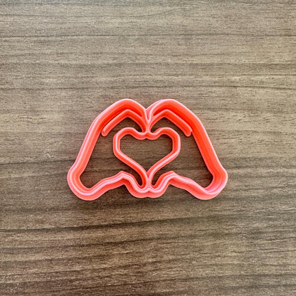 Heart Hands Cookie Cutter