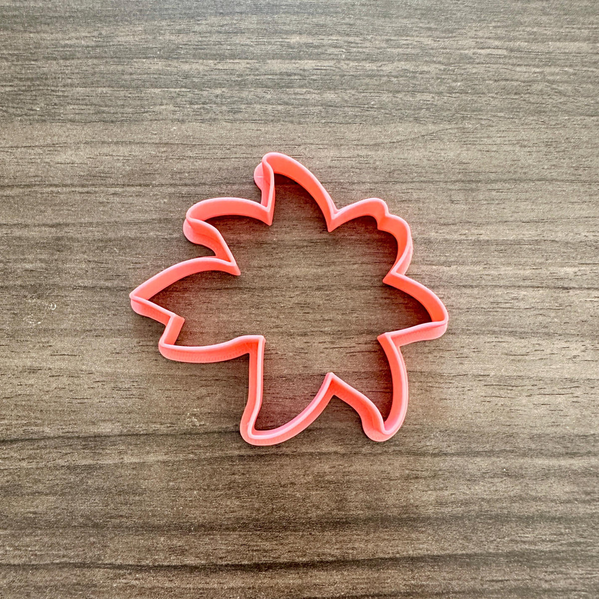 Lily Flower Outline Cookie Cutter