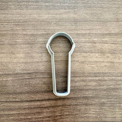 Microphone Outline Cookie Cutter