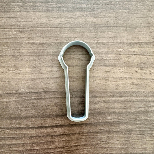 Microphone Outline Cookie Cutter