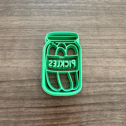 Pickle Jar Cookie Cutter