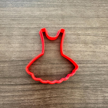 Short Dress Outline Cookie Cutter