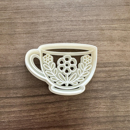 Teacup Detailed Cookie Cutter