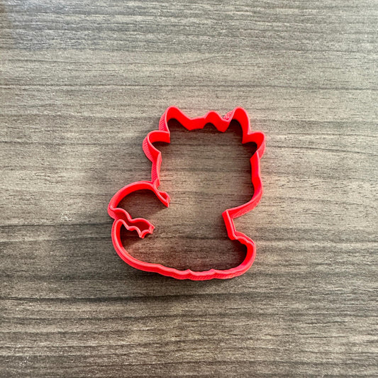 Baby Dragon Outline Cookie Cutter