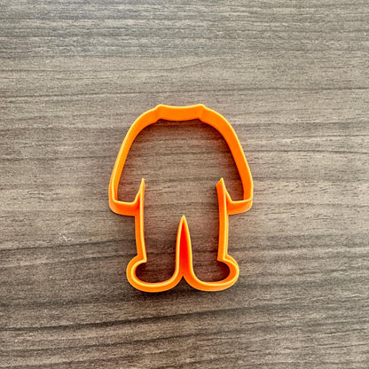 Footie Pajama Outline Cookie Cutter