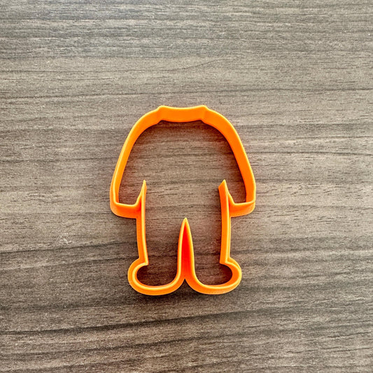 Footie Pajama Outline Cookie Cutter