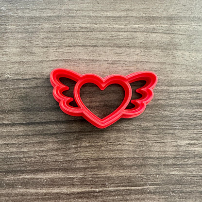 Heart with Wings Cookie Cutter