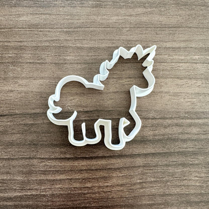 Unicorn Body Outline Cookie Cutter