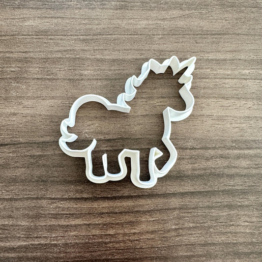 Unicorn Body Outline Cookie Cutter