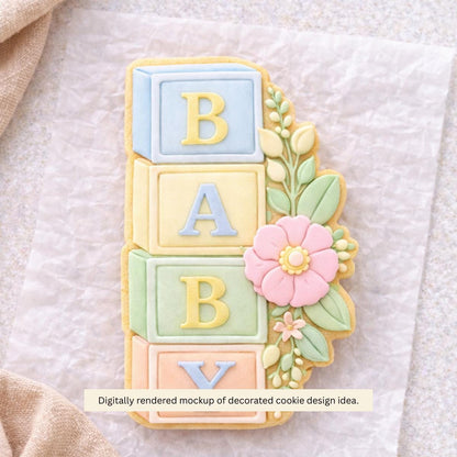 Baby Blocks Cookie Cutter