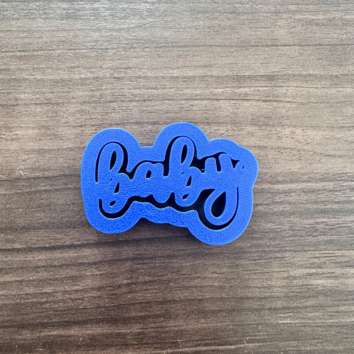 Baby Script Lettering Cookie Cutter