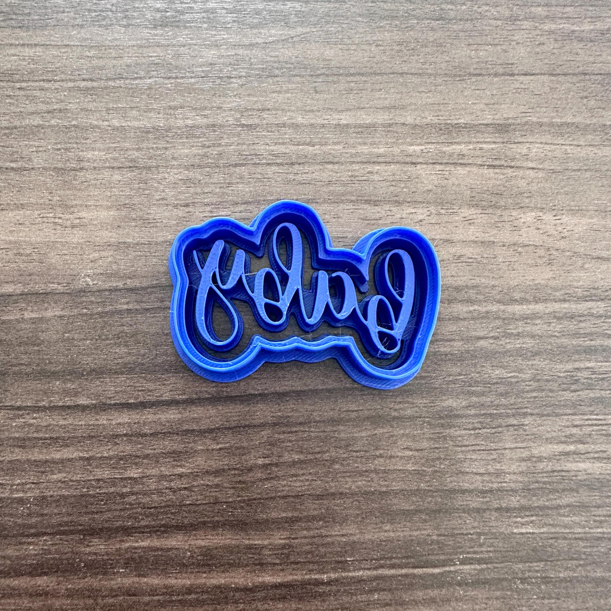 Baby Script Lettering Cookie Cutter