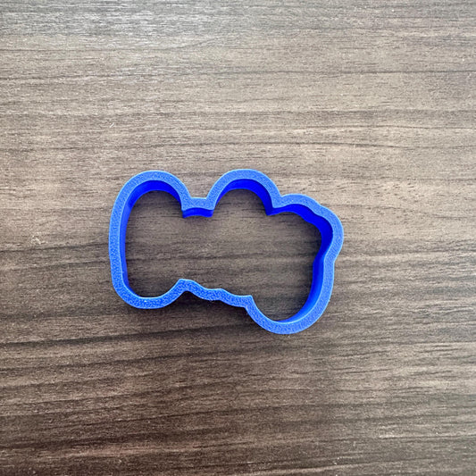 Baby Script Outline Cookie Cutter