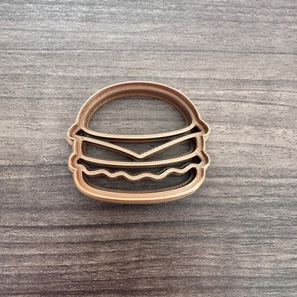 Detailed Burger Cookie Cutter