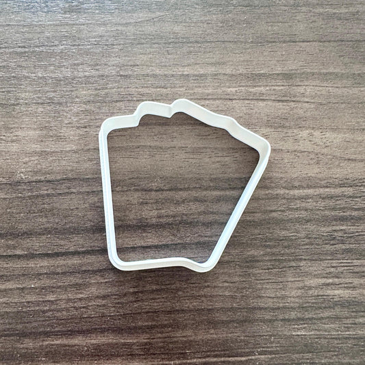 Card Hands Outline Cookie Cutter