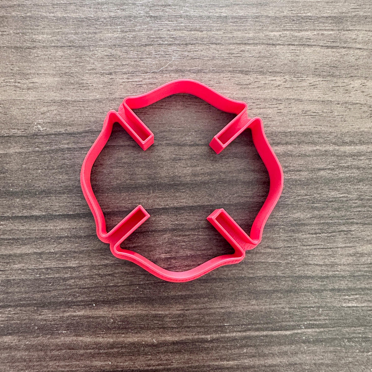 Fireman Symbol Outline Cookie Cutter