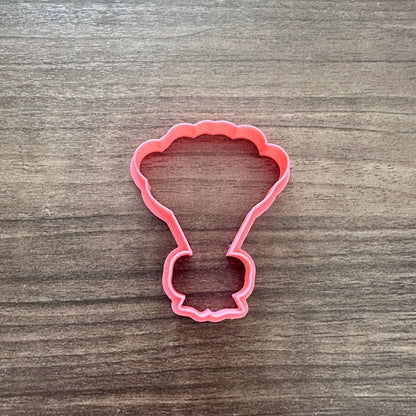 Heart Balloon Bunch Cookie Cutter
