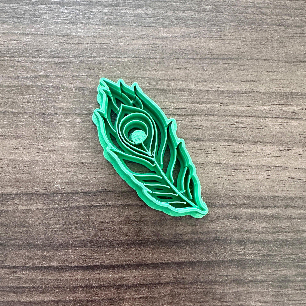 Peacock Feather Cookie Cutter