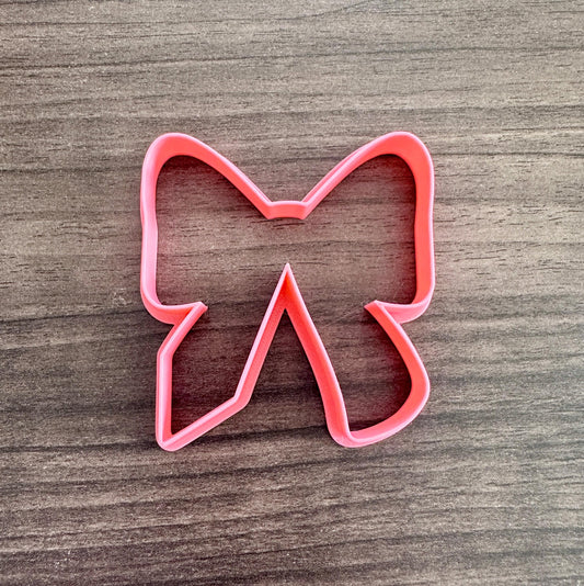 Pencil Bow Outline Cookie Cutter