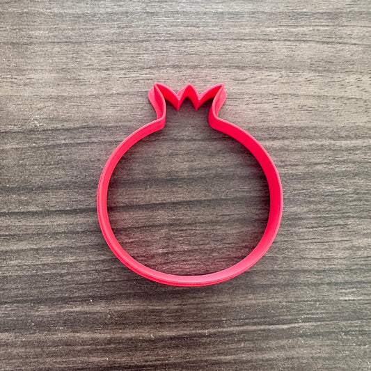 Pomegranate Outline Cookie Cutter