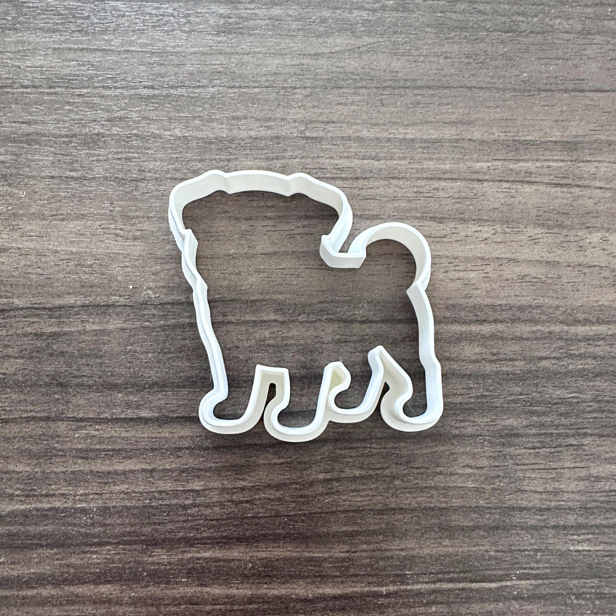 Pug Outline Cookie Cutter