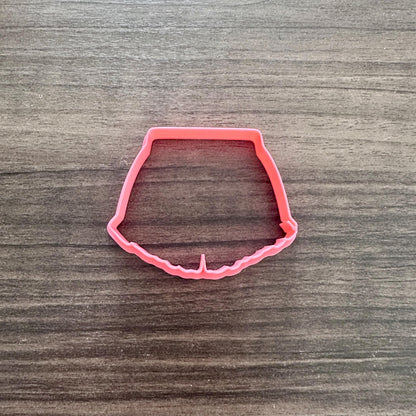 Ruffle Shorts Cookie Cutter
