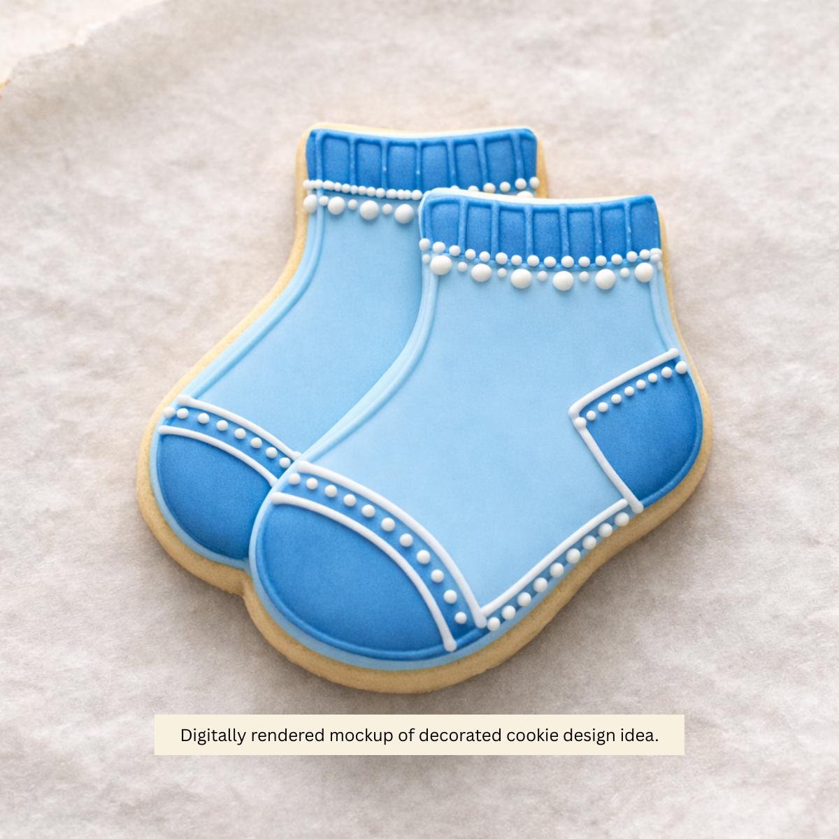 Socks Outline Cookie Cutter