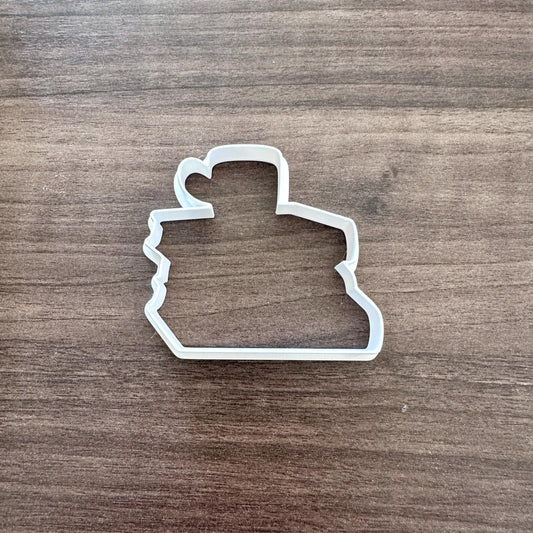 Book Stack Coffee Cookie Cutter