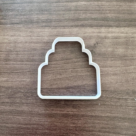 Wedding Cake Cookie Cutter