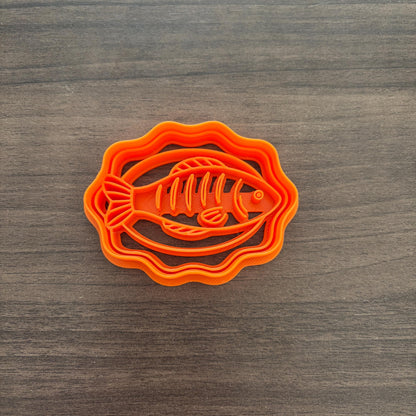 Fish Platter Cookie Cutter
