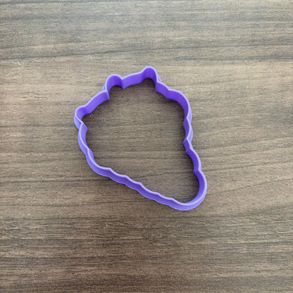 Grape Bunch Outline Cookie Cutter