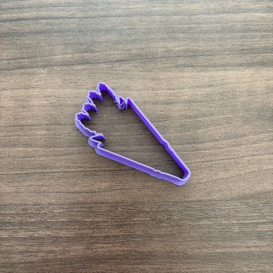 Lavender Bouquet Cookie Cutter