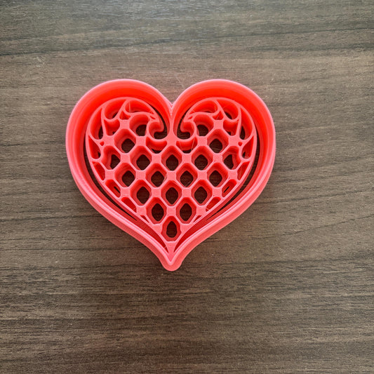 Talavera Heart Wide Cookie Cutter
