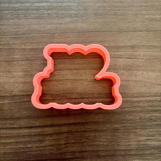 I Heart Mom Outline Cookie Cutter