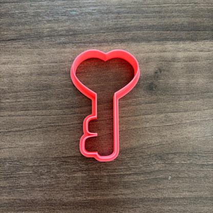 Heart Key Cookie Cutter