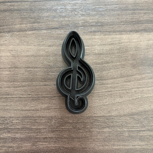 Treble Clef Cookie Cutter