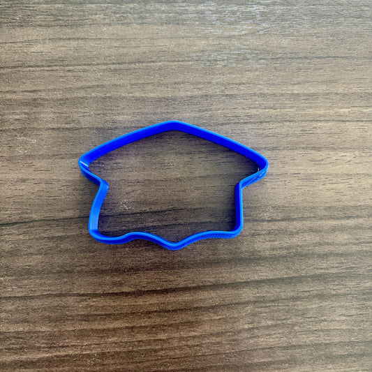 Fat Grad Cap Cookie Cutter