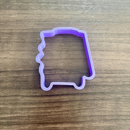 Floral A-Frame Sign Cookie Cutter