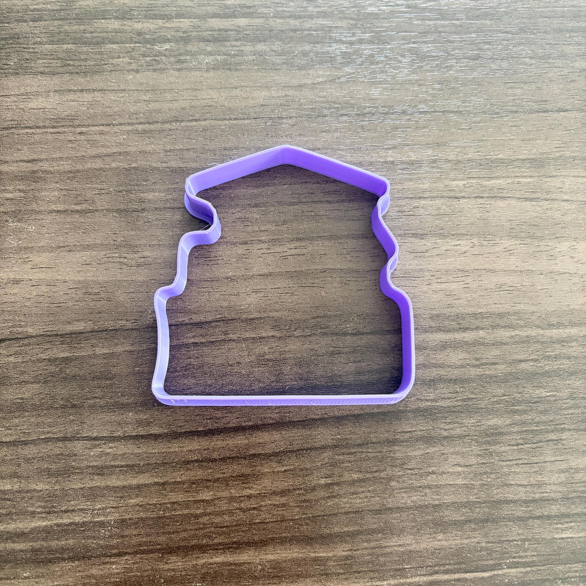 Grad Cap Book Stack Cookie Cutter