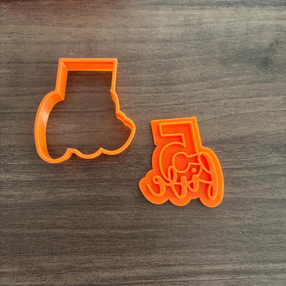 Number 5 Cookie Cutter