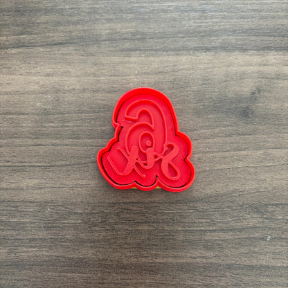 Number 6 Cookie Cutter