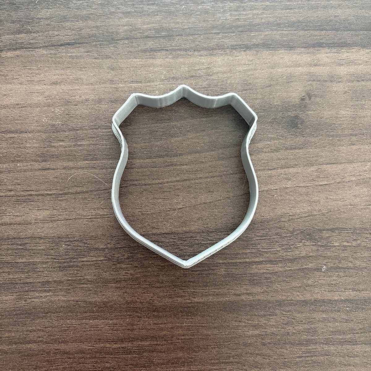 Police Badge Shield Outline Cookie Cutter