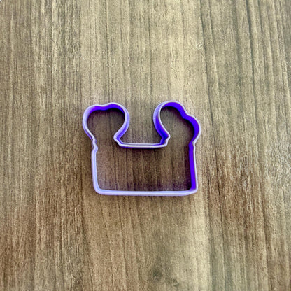 Rectangle Balloon Sign Cookie Cutter