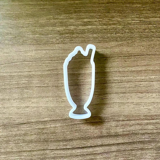 Milkshake Outline Cookie Cutter