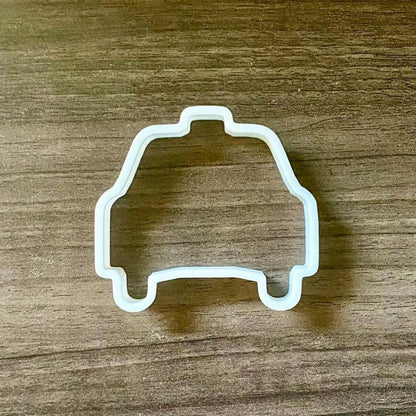 Taxi Cab Outline Cookie Cutter