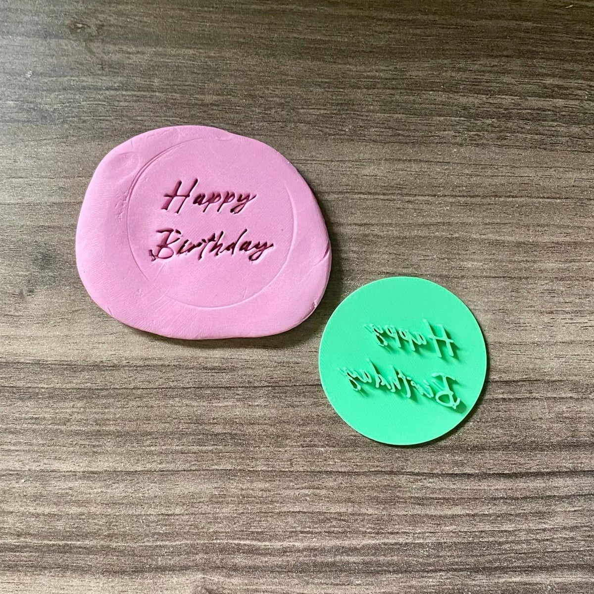 Happy Birthday Cookie Stamp