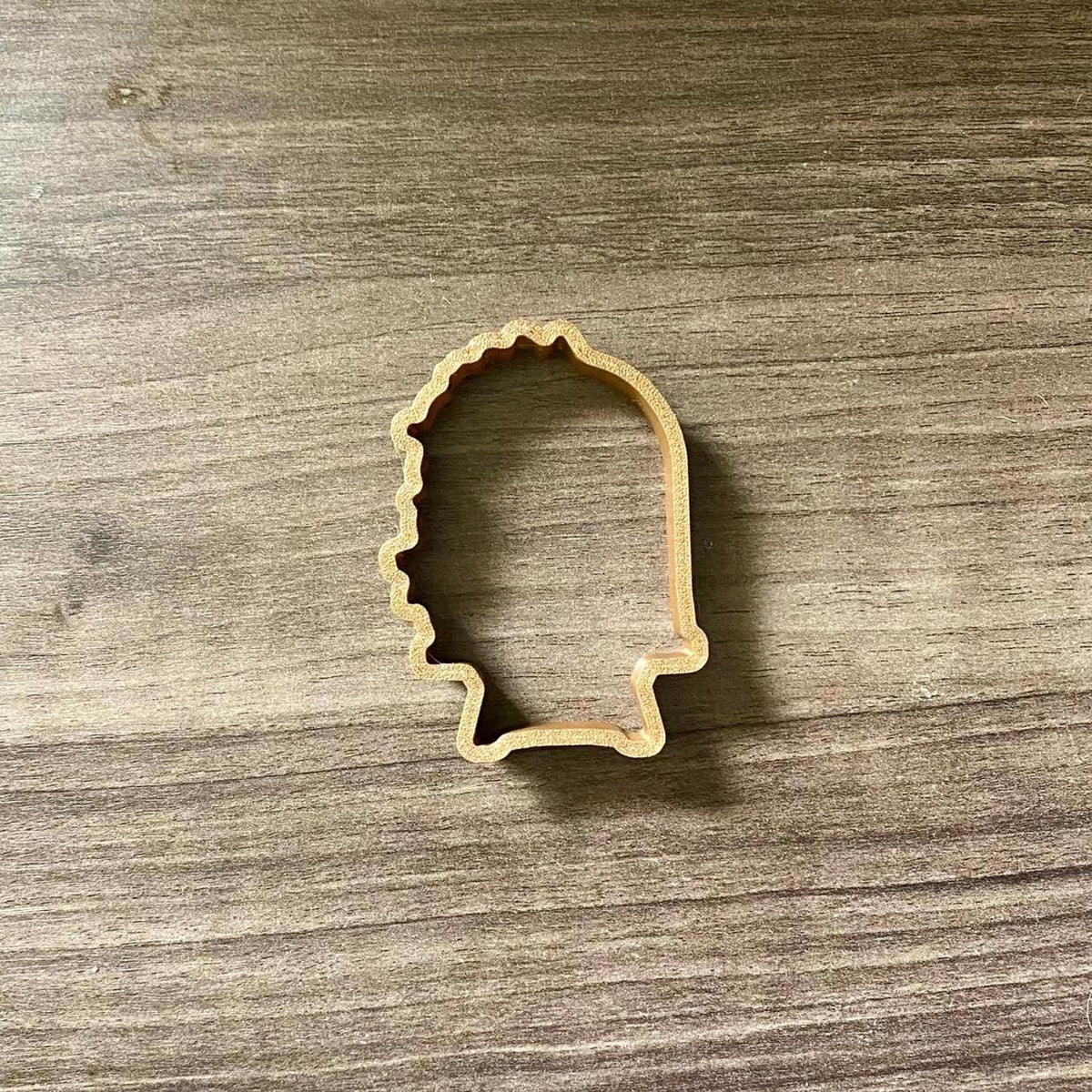 Arched Floral Easel Cookie Cutter