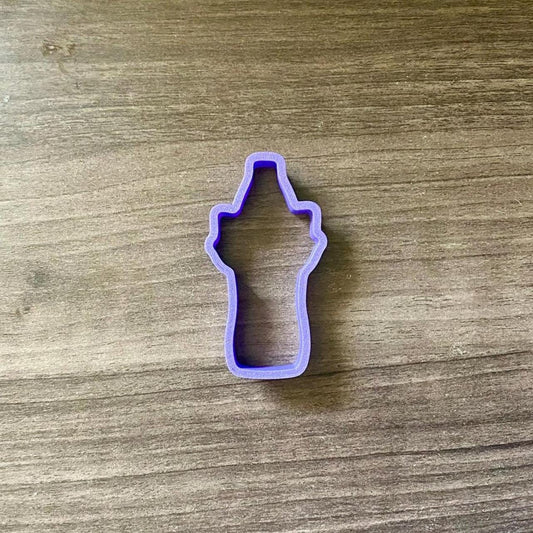 Soda Bottle with Bow Cookie Cutter
